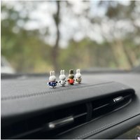 Cute Miffy Car Center Console Ornament The Miffy Rabbit Figurine Is The First Gift for Decorating The Car's Outlet
