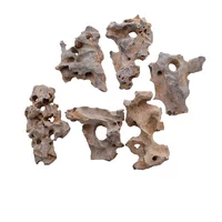 1pcs 4-6cm Natural Aquarium Decor Stone Rockery Landscaping Fish Tank Microporous Stone Good for Plants Growth
