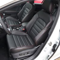 For Volkswagen VW Golf 7 GTI 2016 2017 2018 2019 Vegan Nappa Leather Custom Car Seat Covers Set Interior Protector Accessories