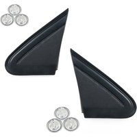 1pc/1Pair Rearview Mirror Cover Exterior Wing Triangle Rear View Mirror Trim 6Q0853273A 6Q0853274A For VW Polo 4 9N3 2006-2010