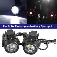 Universal Auxiliary Light Assemblie For BMW R1200GS F800GS F700GS F650 K1600 40W 6000K Motorcycle Fog Light Auxiliary Lights