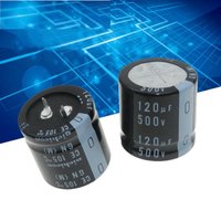 2PCS Nijikang capacitor 500V 120UF 30X30 GN replacement 500V 100UF 450V 120UF