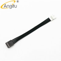 Angitu Graphic Card PH2.0mm 4Pin GPU To CPU 4Pin PWM Fan Adapter Cable Compatible With 3pin/4pin Fan for MSI, Gigabyte And More