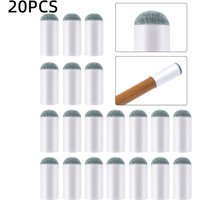 20pcs Plastic Grey Cue 9/10/11/12/13mm Billiards Cue Tips Pool Cue Stick Billiard Snooker Accessories