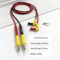 Professional Multimeter Test Leads For Wide Range Of Meters With Thick Silicone Wire For Accurate Voltage Measurement