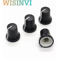 Plastic Half Shaft Knob Diameter 18mm Height 19mm Potentiometer Encoder 90 Degrees and 180 Degrees Knob D-Shaped Inner Hole 6mm
