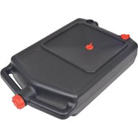 Large Capacity Oil Drain Pan 8L Sturdy PP Material Universal Leakproof Basin for Car and Motorcycle Garage Repairs