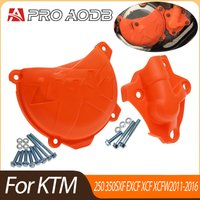 AliExpress PRO AODB Durable Clutch Cover Water Pump Cover Protector For KTM SXF EXC-F SIX DAYS XC-F XCF-W SX-F FREERIDE 250 350 2011-2016 Dirt Bike