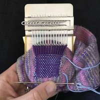 **Diy Creative Braiding Patching Machine Hand Knitting Wooden Speed Weve Type Small Loom Tool Stitching And Knitting Loom
