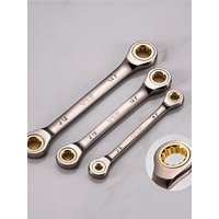 AliExpress NIUXIANG 6-14mm Double Head Ring Ratchet Wrench Dual-use Fast Plum Blossom Ratchet Spanner for Bicycle Motorcycle Car Repair Tools