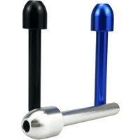 3pcs 70mm Durable Strong Metal Tube Straw With Mushroom Head Cool Gadget for Men