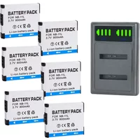 NB-11LH 3.7V 900mAH NB11L NB 11L Camera Battery Suitable for Canon IXUS125HS IXUS240HS IXUS155 IXUS145 DMC-FS35 PowerShot A2300