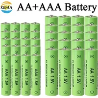 1.5V AA+AAA Ni Mh Rechargeable Battery, AAA Alkaline 3800-3000Mah,For Flashlights, Toys, Clocks, MP3, Nickel Hydrogen Batteries