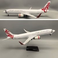 47CM Airplane Model Kits B737-800 Virgin Australia 737 1:85 Scale Miniature Plane Resin Diecast Airplanes Collected Gift Toys