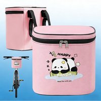 AliExpress NONE Electric bike and bicycle front storage bag, folding handlebar storage basket, large capacity storage device