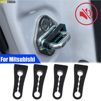 Door Striker Sound Damper Door Lock Buffer Gap Seal For Mitsubishi Pajero Lancer Outlander ASX Montero Shogun Sport L200 Mirage