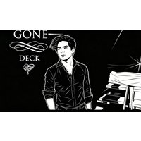 Gone Deck By Shin Lim Professional Card Trick Deck, Instant Vanish & Visual Magic, Close-Up, Stage & Parlor Performance Tricks
