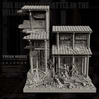 YUFAN MODEL 1/72 Resin model kit, white mold self assembling and coloring (complete set) YFWW-2390/3D