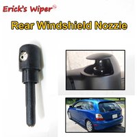Erick's Wiper Rear Wiper Washer Jet Nozzle For Honda Civic 7 MK7 Hatchback 2001 - 2005 Tailgate Window Push Sprayer Nozzles