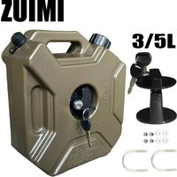 3L Fuel Tank Petrol Cans Car Jerry Can Mount Motorcycle Jerrycan Gas Can Gasoline Oil Container fuel Canister For Motorcycle ATV