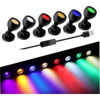 Mini LED Spotlight USB 5V 1W Surface Mounted Spot Light Bulb For Jewelry Cabinet ,Bar, KTV, Home Bedroom, Kitchen Lighting
