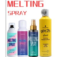Melting Spray for Lace Wigs Got2b Spray Glue for Lace Front Hair Gel Accessories C22 remover wig installation kit set