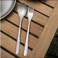 Lightweight Titanium Spoon for Home Outdoor Camping Hiking Picnic Lightweight Titanium Chopsticks