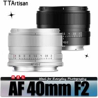 TTArtisan AF 40mm F2 Large Aperture Full Frame Camera Lens for Humanities Photography with Sony E Nikon Z Lumix L-mount
