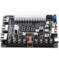 20/24Pin ATX Power Supply Breakout Module Access Board DC 3.3V/5V/12V Power Adapter for Home Aging Small Electrical Appliances