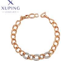 Xuping Jewelry Fashion New Arrival Gold Color Women's Bracelet X000019925