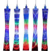 64-Floor Canton Tower DIY Kit LED Small Waist Light Cube Electronic Production Parts