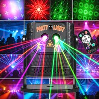 Party lights, DJ disco lights, pattern strobe lights, USBpowered projectors, portable family gathering camping atmosphere lights