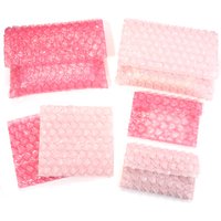 10/20pcs Pink Love Bag Bubble Buffer Bag Bubble Packaging Thick Shockproof and Fragile Packaging Express Packaging Bubble Film