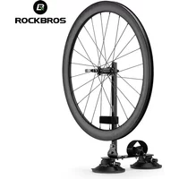 ROCKBROS Suction Cup Wheel Frame Bike Carrier Car Rack Quick Hub Install MTB Road Bike Universal Travel Wheel Frame