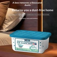 Activated Carbon Air Purification Box - Moisture Absorbing Dust Removing Odor Decomposing Circulating Air Freshener