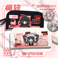 Danganronpa Nanami ChiaKi Nagito Komaeda Capacity Multifunctional Pencil Case Printed Pattern School Stationery Cospaly Cartoon
