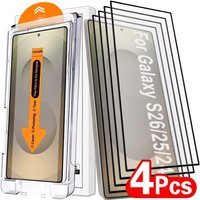 Full Cover HD Screen Protector For Samsung Galaxy S25 FE S26 Ultra S20 S23 S24 FE S22 Plus Easy Installation Tempered Glass Film