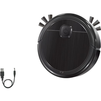 3 in 1 Robot Vacuum Cleaner with Sweep Suction Mopping and Gyro Navigation System for Efficient Cleaning of Multiple Surfaces