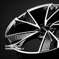 Oem Black Aluminum Rims Custom Forged Wheels for A4 A5 A6 A7 A8 S4 S5 S6 S7 S8 Rs4 Rs5 Rs6 Rs7