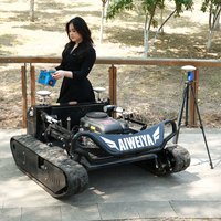 Customized 500m Control Range Remote Control Lawn Mower Anti-interference Signal Crawler Grass Mower