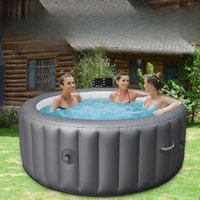 DE 2025 NEW ARRIVAL OUTDOOR 180*180*71CM 2-3 PEOPLE Round Energy Saving Spray PVC Inflatable SPA POOL Hot Tubs