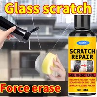 Glass Scratch Repair Applicable To Car Glass Glass Doors Glasses Watches Scratch Polishing Paste For Restoring Luster New