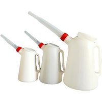 1Pc Universal 2/3/4/5 Litre Garage Oil Fuel/Oil Measuring Jug With Flexible Spout For Car Motorcycle Plastic Oiler Oil Pot