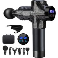 Pistolet électrique de Massage des tissus profonds pour athlètes, 30 à 99 niveaux de vitesse avec sac de rangement Portable, soulagement de la douleur pour le cou et le dos des jambes