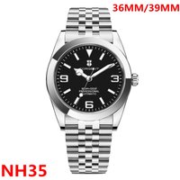 36MM/39MM Luxury nh35/miyota Mechanical Wristwatches Corgeut watch 10BARS Full Steel Sapphire glass Automatic men/women watches