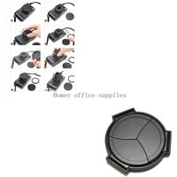 K43B Black Auto Lens Cap for Olympus XZ-1 XZ-2 Camera Accessories