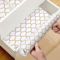 1roll Shelf Liner Drawer Pad Refrigerator Pad Anti-slip Waterproof and Cutable Non-adhesive Cabinet Pad Wardrobe Moisture-proof