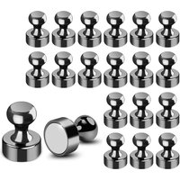 5/10/20pcs Super Strong Neodymium Magnetic Pushpins Sucker Thumbtack Durable Steel Magnet Push Pin for Refrigerator Whiteboard