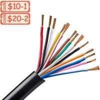 AOHEWEI Trailer Cable 13/7/5 Core 2/5 M Tow Rope Trailer Cable Black For Caravans Lorries Pkl Industry Trailer Accessories