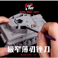 Border Model Extremely narrow file Special thin blade file Flexible and bendable For Plastic Model Craft Tools Hobby DIY